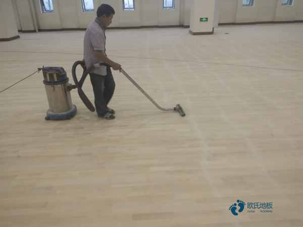 運動木地板怎么安裝方法2