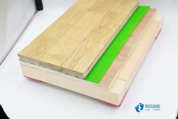 室內籃球場木地板鋪設技術3