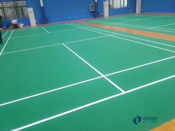 運動木地板施工所2