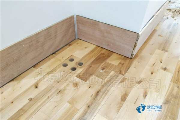 中學籃球場館地板施工工藝3