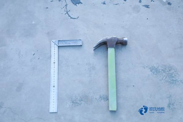 籃球場實木地板施工1