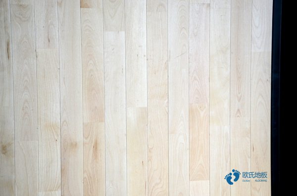 體育館運動木地板進水3